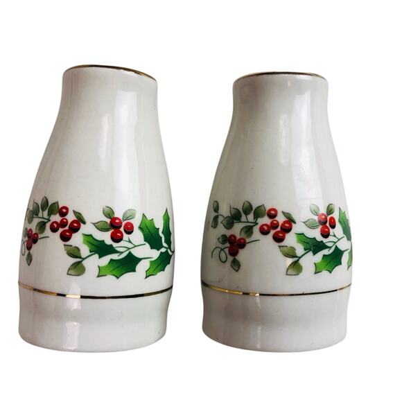 NIB Everyday Gibson Holiday Gold Table Top Set Salt Pepper Creamer Sugar - Picture 5 of 16